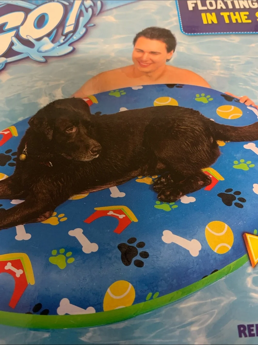 Bestway Pet Pool Float for Dogs NEW A Float & Removable Fur-Friend Fabric Cover
